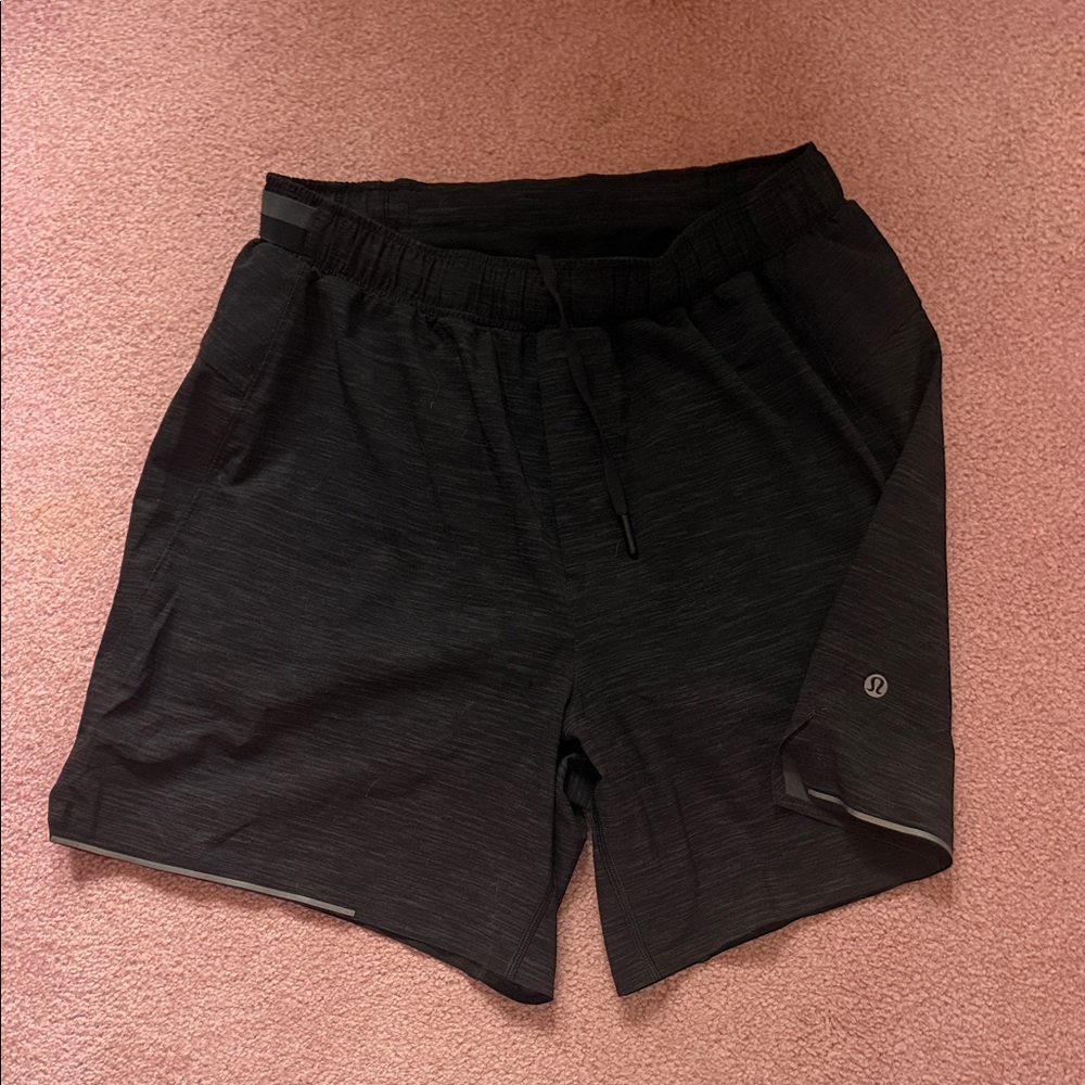 lululemon athletica Men’s Black Performance Shorts